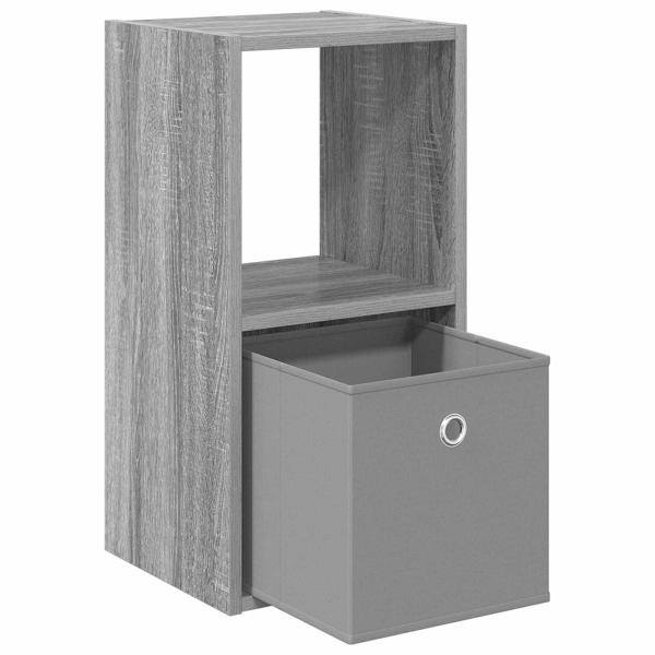 Nachttisch Graues Sonoma 30,5 x 27 x 59,5 cm Holzwerkstoff