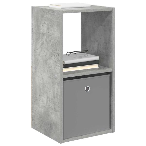 Nachttisch Beton Grau 35 x 32 x 68,5 cm Holzwerkstoff