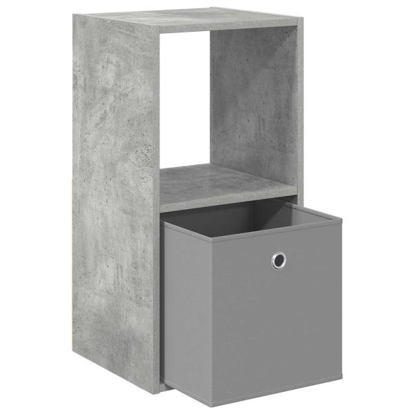 Nachttisch Beton Grau 35 x 32 x 68,5 cm Holzwerkstoff