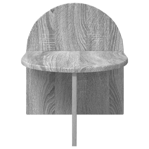 Nachttisch Graues Sonoma 40 x 35,5 x 45,5 cm Holzwerkstoff