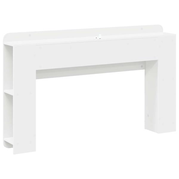 Kopfteil Schrank Weiß 135 x 18,5 x 80 cm Holzwerkstoff