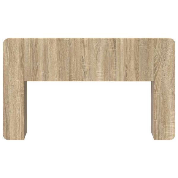 Kopfteil Schrank mit Speicher Sonoma Holzwerkstoff