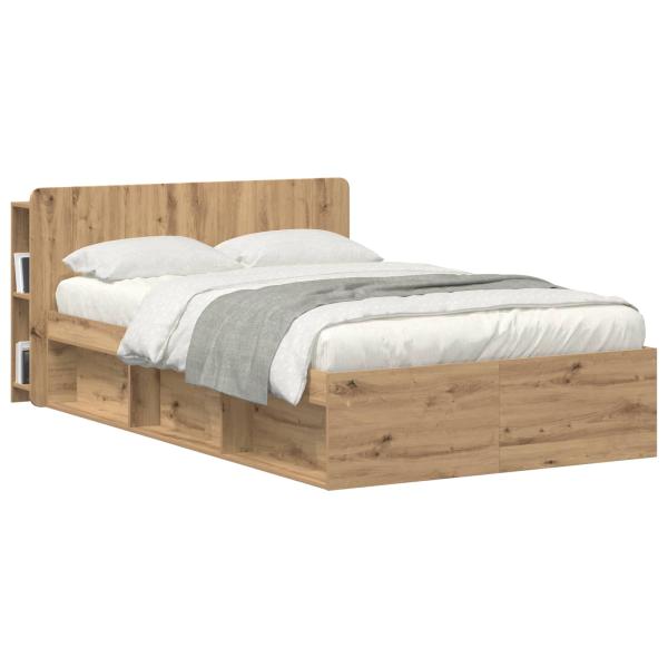 Kopfteil Schrank Artisan-Eiche Holzwerkstoff