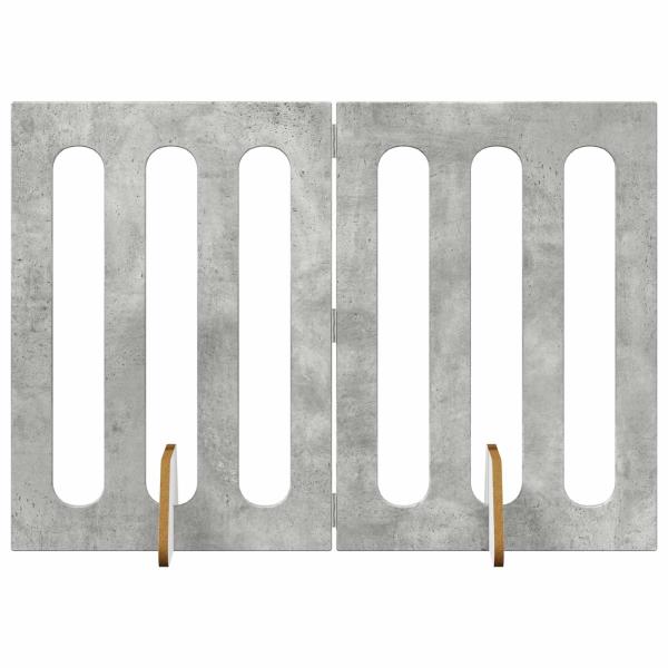 Faltbarer Haustierzaun 2 stk. 100,5 x 38 x 70 cm