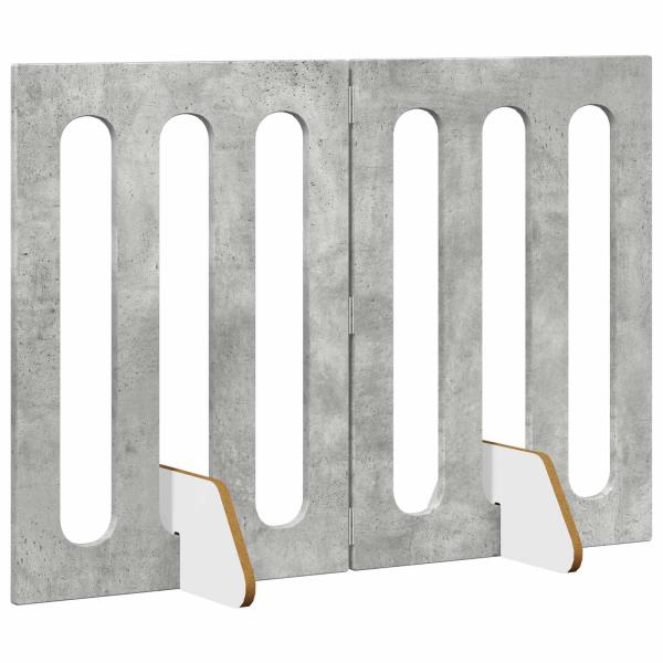 Faltbarer Haustierzaun 2 stk. 100,5 x 38 x 70 cm