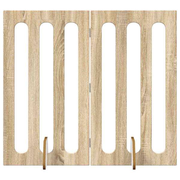 Faltbarer Haustierzaun 2 stk. 100,5 x 38 x 90 cm