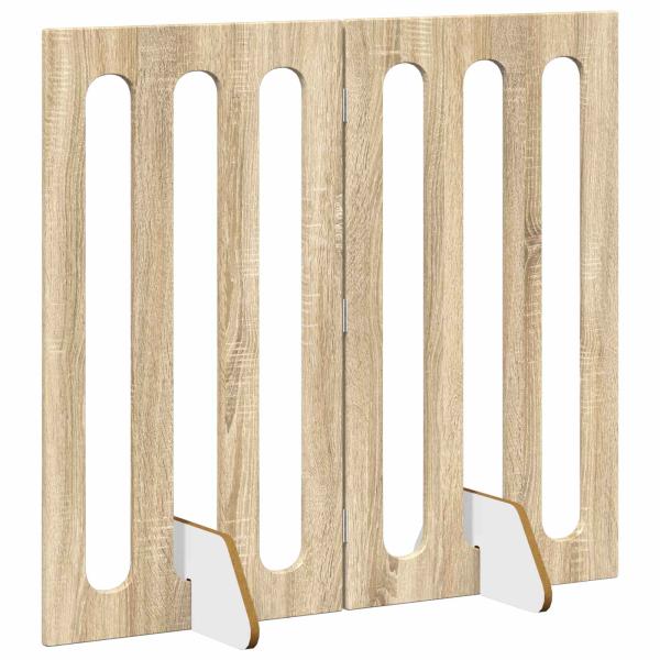 Faltbarer Haustierzaun 2 stk. 100,5 x 38 x 90 cm