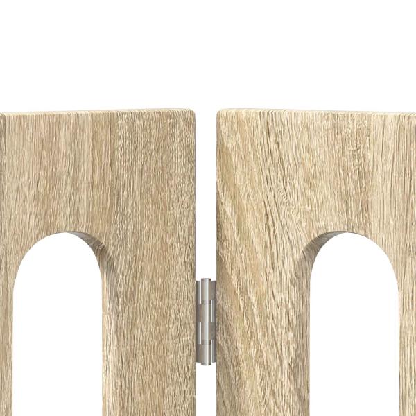 Faltbarer Haustierzaun 2 stk. 100,5 x 38 x 90 cm