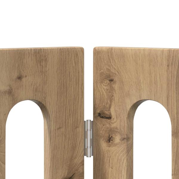Faltbarer Haustierzaun 2 stk. 100,5 x 38 x 90 cm