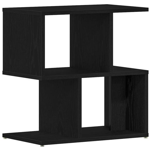 Nachttisch Schwarz Eichen-Optik 50 x 30 x 51,5 cm Holzwerkstoff