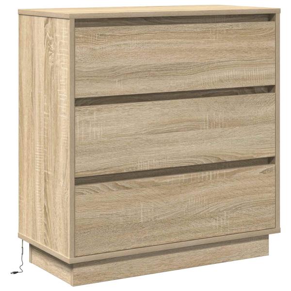 Nachttisch Sonoma-Eiche 71 x 34,5 x 75 cm Holzwerkstoff
