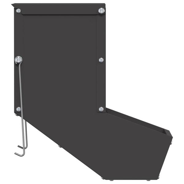 Kaninchenfütterer Schwarz 17,5 x 26 x 28,5 cm 1,5 kg