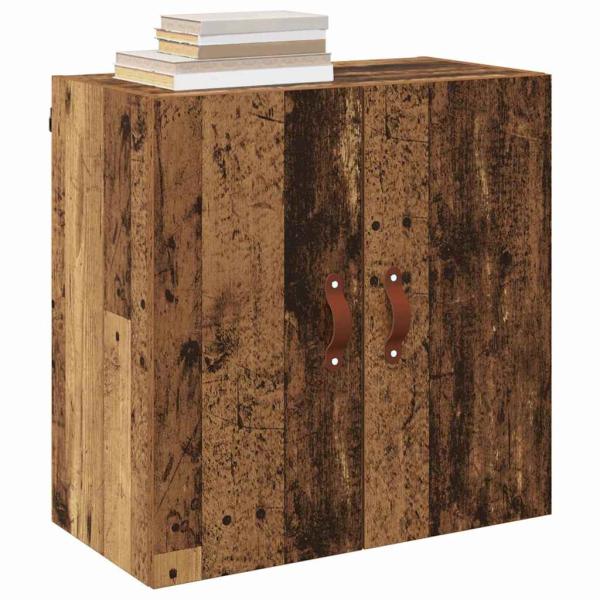 Wandschrank 60 x 31 x 60 cm Holzwerkstoff Altholz