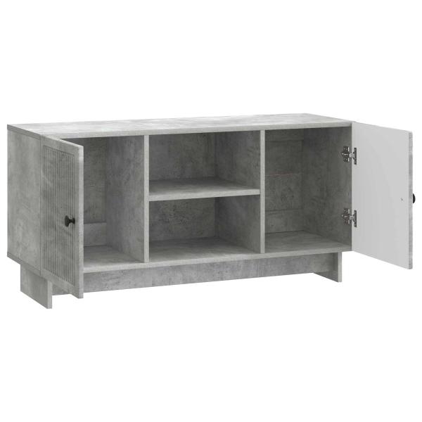 TV-Schränk 102 x 34,5 x 50 cm Betongrau Holzwerkstoff