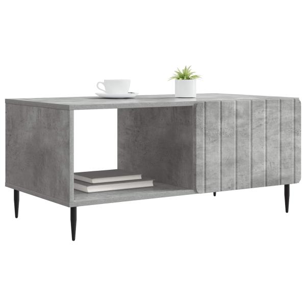 Couchtisch Betongrau 90 x 50 x 40 cm Holzwerkstoff