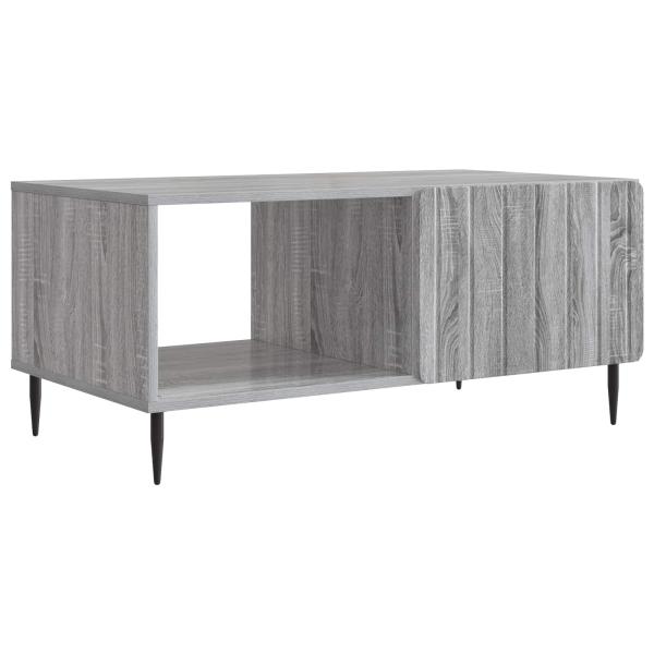 Couchtisch Grau Sonoma 90 x 50 x 40 cm Holzwerkstoff
