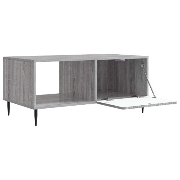 Couchtisch Grau Sonoma 90 x 50 x 40 cm Holzwerkstoff
