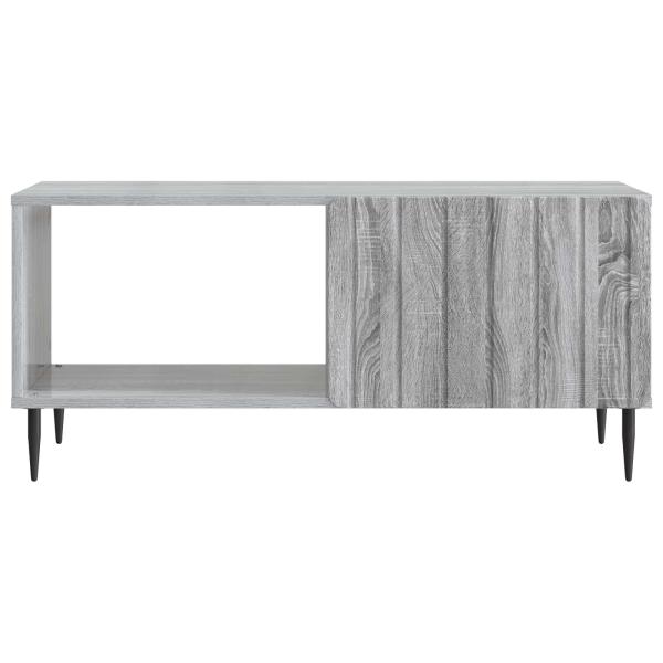 Couchtisch Grau Sonoma 90 x 50 x 40 cm Holzwerkstoff