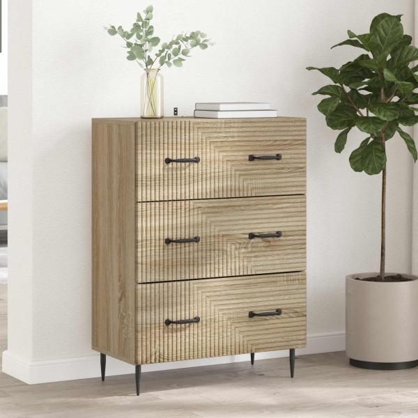 ARDEBO.de - Schubladenschrank 66 x 34,5 x 89,5 cm Holzwerkstoff