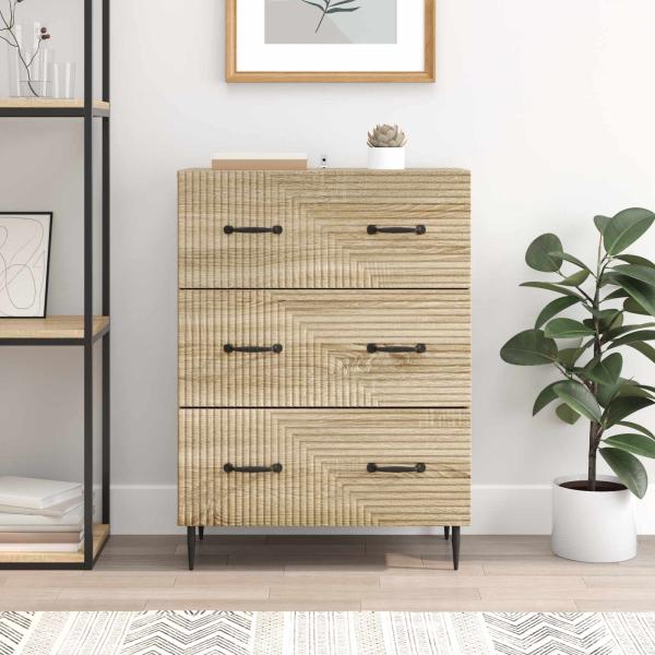 Schubladenschrank 66 x 34,5 x 89,5 cm Holzwerkstoff