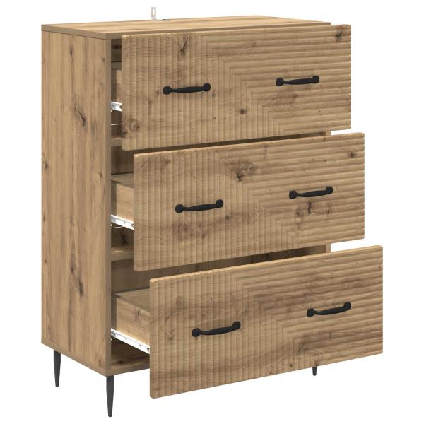 Schubladenschrank 66 x 34,5 x 89,5 cm Holzwerkstoff