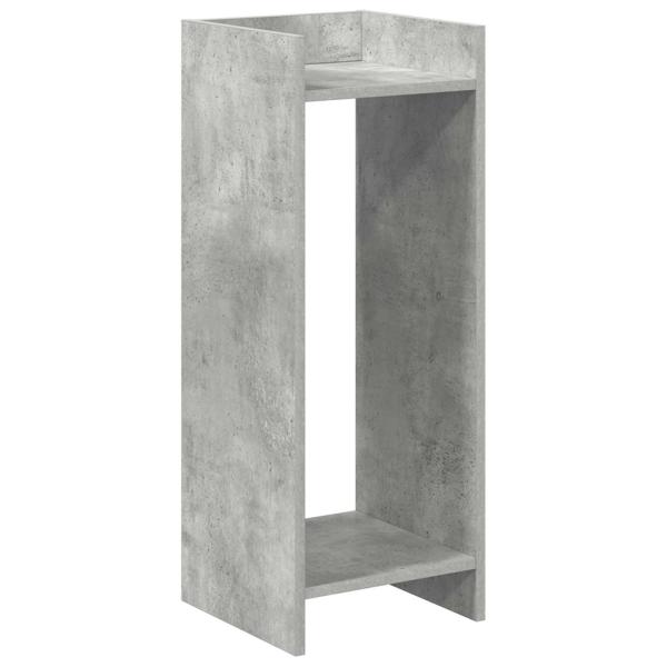 Pflanzenständer 2 Stk. Betongrau 30 x 30 x 80 cm Holzwerkstoff