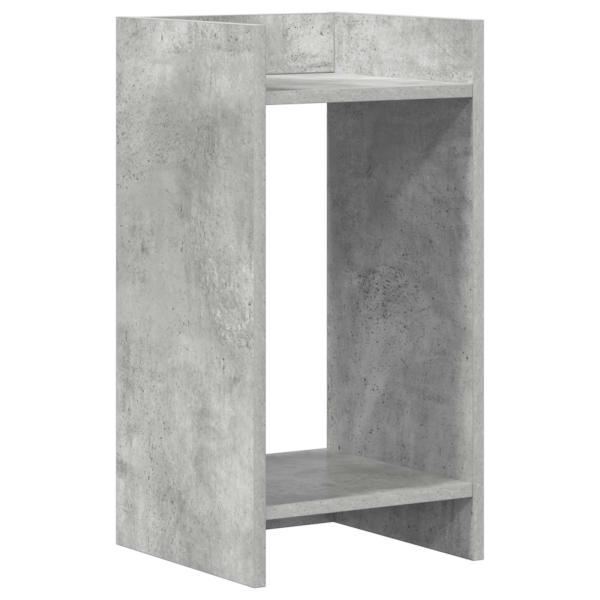 Pflanzenständer Betongrau 30 x 30 x 60 cm Holzwerkstoff