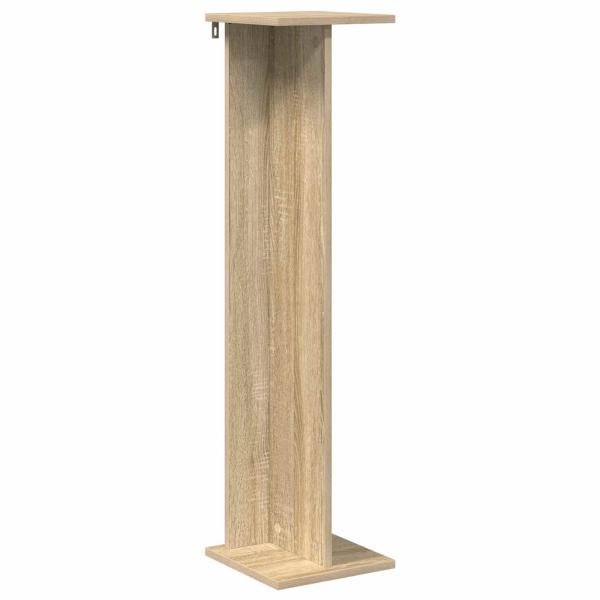 Pflanzenständer Sonoma-Eiche 25 x 25,5 x 100,5 cm Holzwerkstoff
