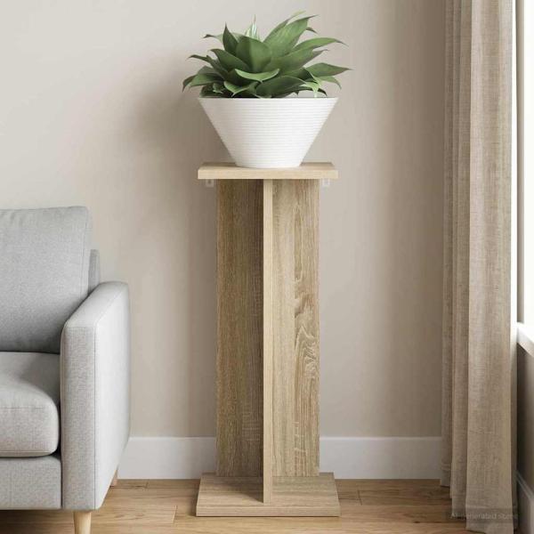 Pflanzenständer Sonoma-Eiche 25 x 25,5 x 60,5 cm Holzwerkstoff