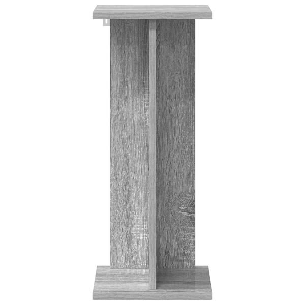 Pflanzenständer Sonoma-Grau 25 x 25,5 x 60,5 cm Holzwerkstoff