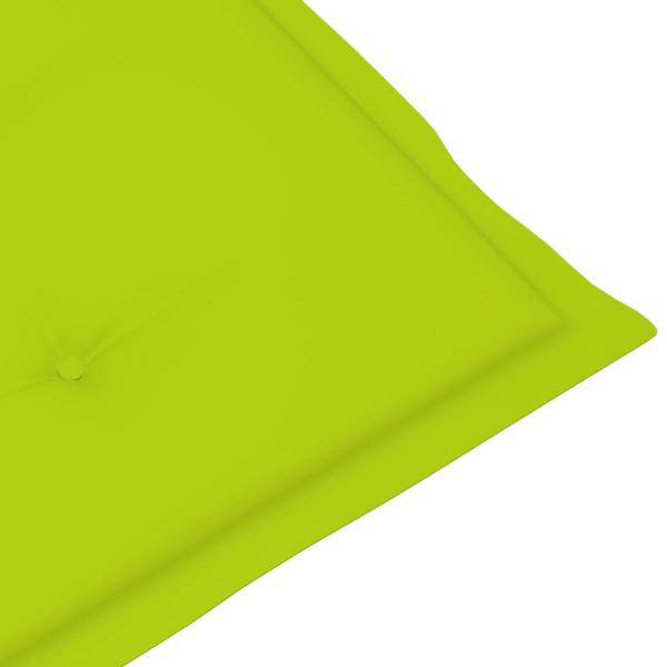 Verstellbare Gartenstühle 3 Stk. mit Auflagen Massivholz Akazie