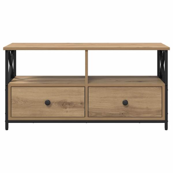 TV-Schränk 90 x 33 x 45 cm Artisan-Eiche