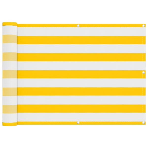 Balkonsichtschutz 75 x 200 cm Oxford-Stoff Rechteckig