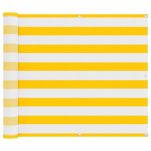 Balkonsichtschutz 100 x 600 cm Oxford-Stoff Rechteckig