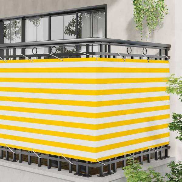 Balkonsichtschutz 110 x 700 cm Oxford-Stoff Rechteckig
