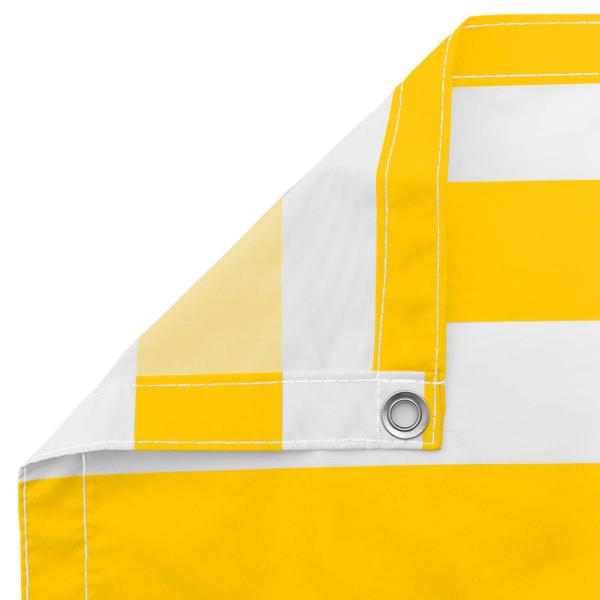 Balkonsichtschutz 110 x 700 cm Oxford-Stoff Rechteckig