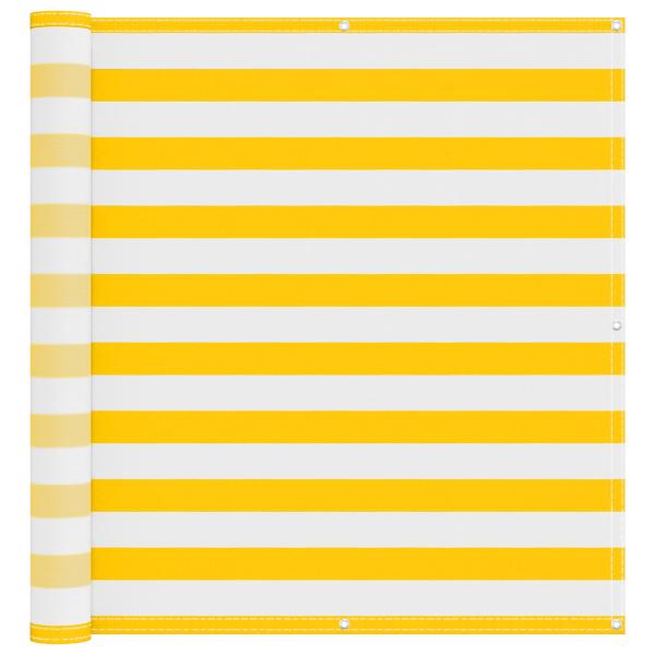Balkonsichtschutz 110 x 800 cm Oxford-Stoff Rechteckig