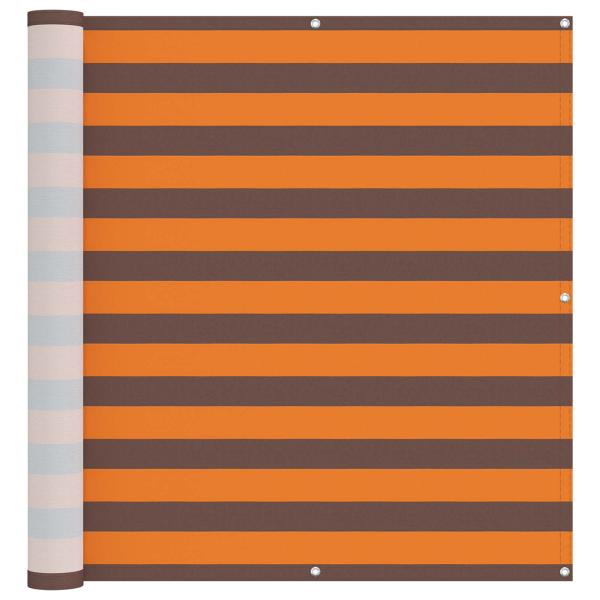 Balkonsichtschutz 110 x 800 cm Oxford-Stoff Rechteckig