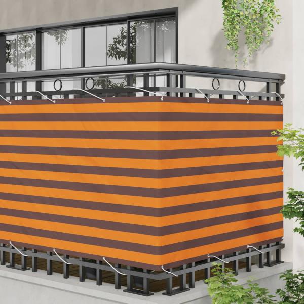 Balkonsichtschutz 110 x 1000 cm Oxford-Stoff Rechteckig