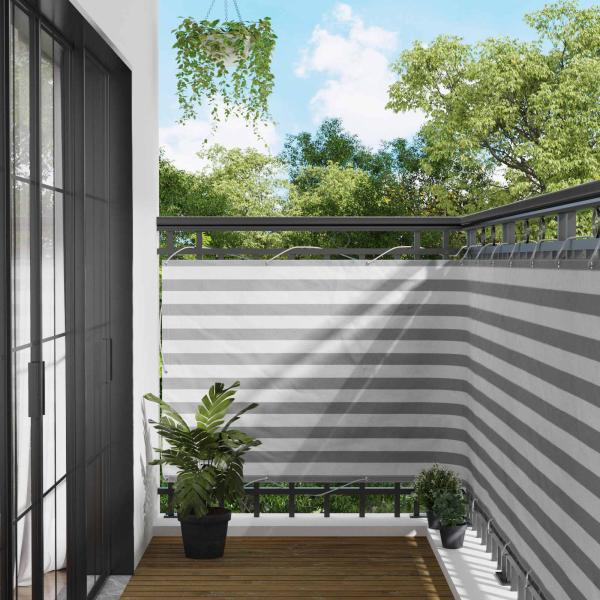 ARDEBO.de - Balkonsichtschutz 110 x 600 cm Oxford-Stoff Rechteckig