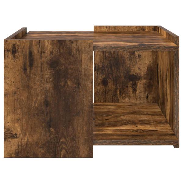 Couchtisch Räuchereiche 50,5 x 50 x 33 cm Holzwerkstoff