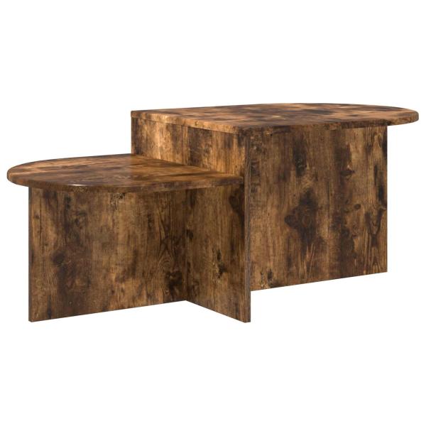 Couchtisch Räuchereiche 100 x 50 x 40 cm Holzwerkstoff