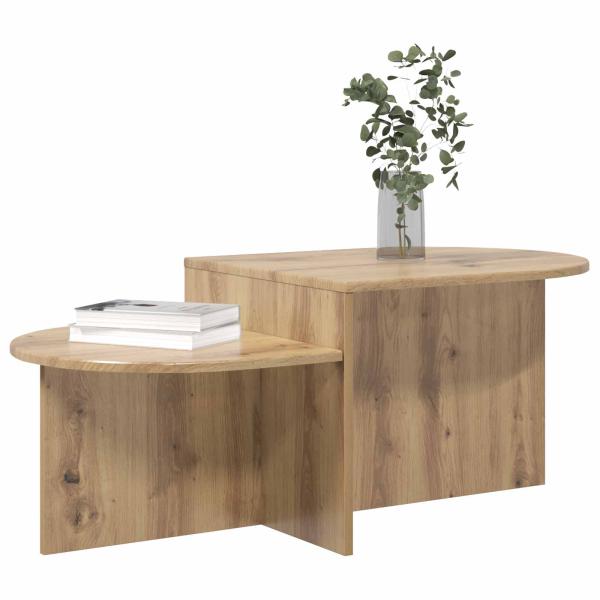 Couchtisch Artisan-Eiche 100 x 50 x 40 cm Holzwerkstoff