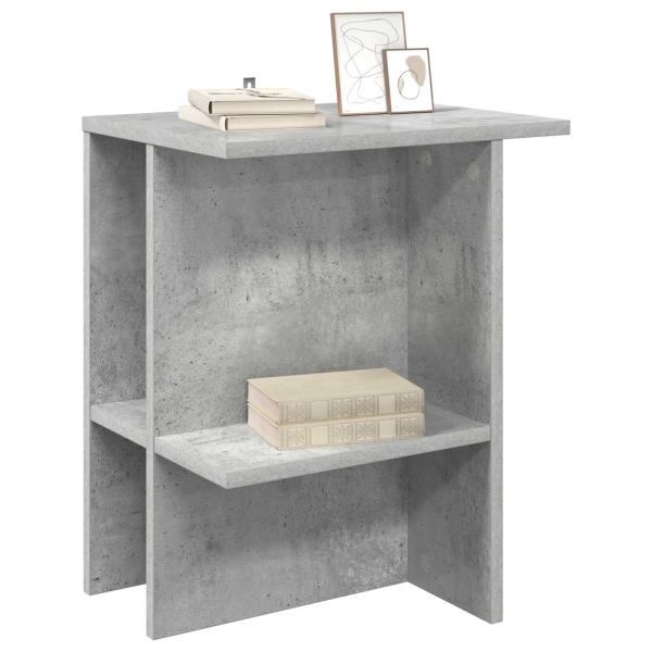 Couchtisch 2 stk. Betongrau 40 x 30 x 49 cm Holzwerkstoff