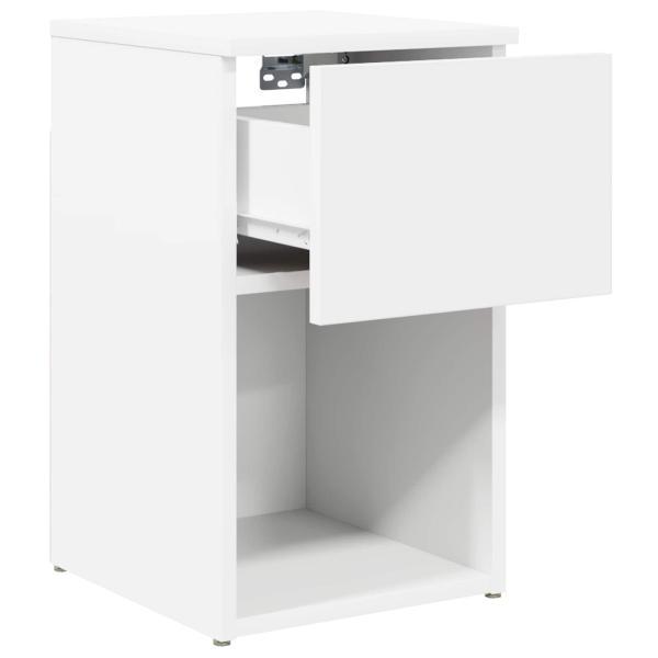 Bettschrank Weiß 29 x 31,5 x 49 cm Holzwerkstoff