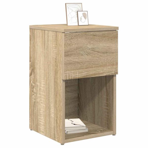 Bettschrank Sonoma-Eiche 29 x 31,5 x 49 cm Holzwerkstoff