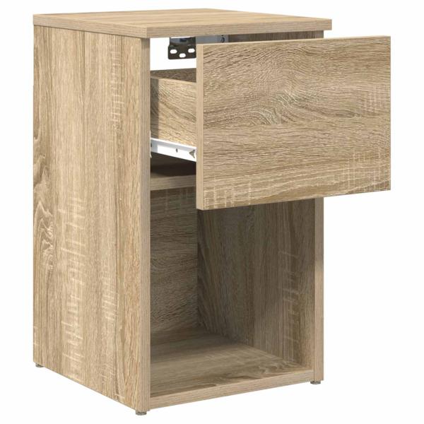 Bettschrank Sonoma-Eiche 29 x 31,5 x 49 cm Holzwerkstoff