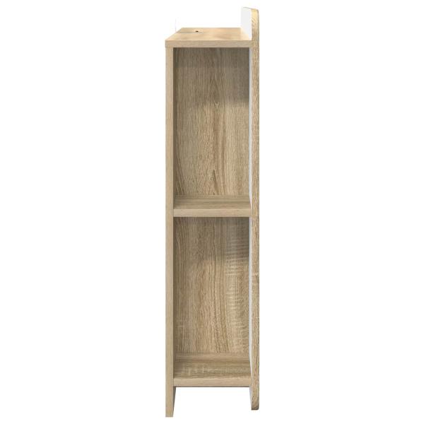 Kopfteil Schrank mit Speicher Sonoma-Eiche Holzwerkstoff