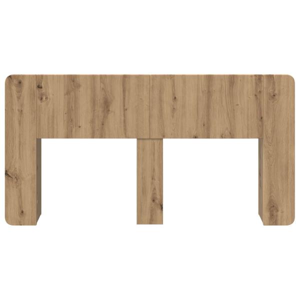 Kopfteil Schrank Artisan-Eiche 140 cm Holzwerkstoff