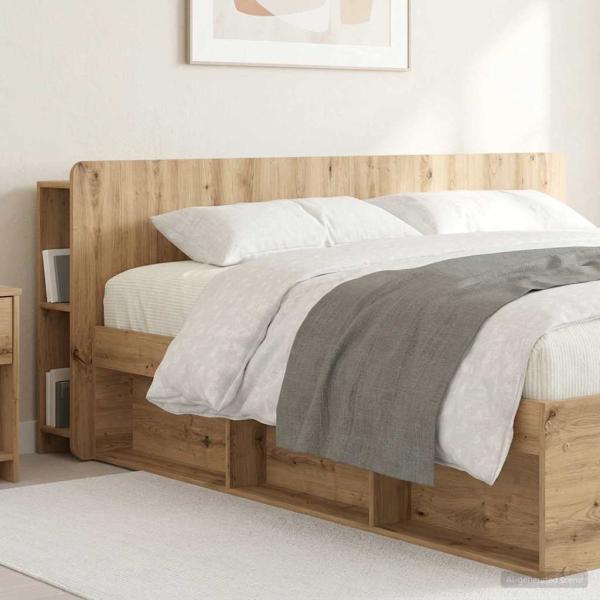 ARDEBO.de - Kopfteil Schrank Artisan-Eiche 180 cm Holzwerkstoff